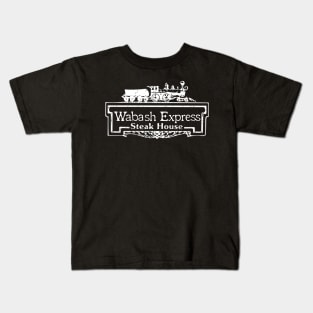 Wabash Express Steak House Vintage Durham North Carolina Kids T-Shirt